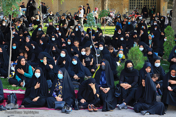 عزاداری زنجانی ها در یوم الزینب (س)