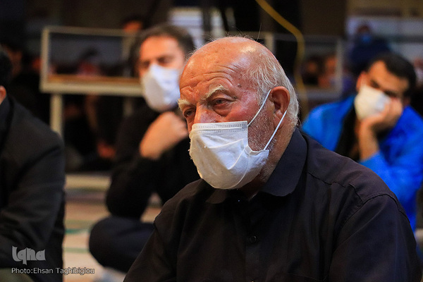 مراسم شب اربعین در حسینیه اعظم زنجان‎‎