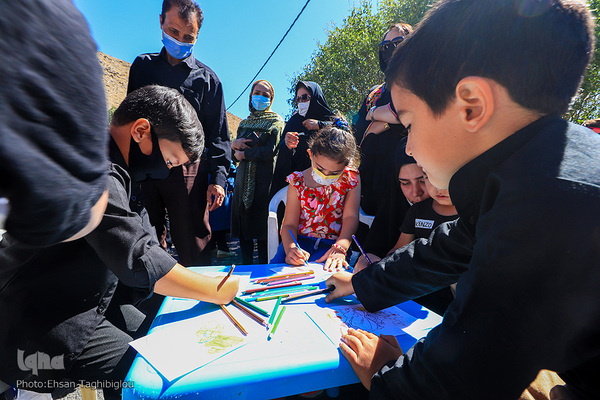 راهپیمایی جاماندگان اربعین در زنجان‎‎