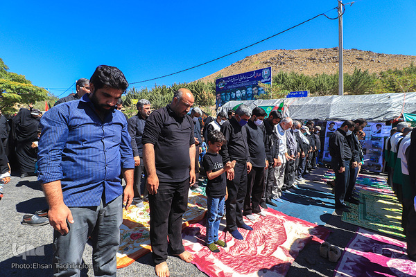 راهپیمایی جاماندگان اربعین در زنجان‎‎