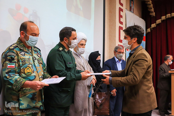 اختتامیه جشنواره آفرینش های فرهنگی هنری کنگره ملی 3535 شهید استان زنجان