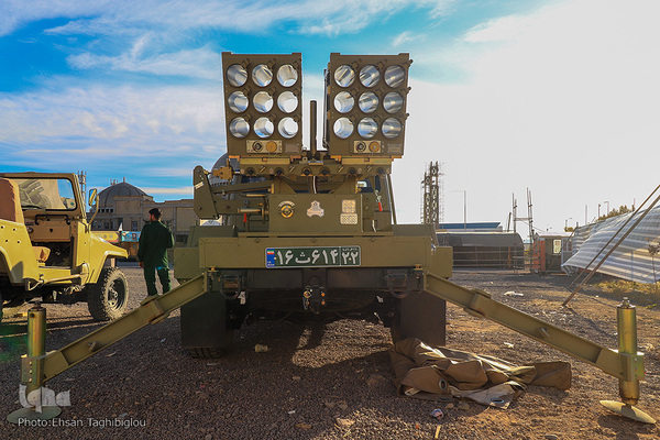نمایشگاه اقتدار موشکی و نظامی در زنجان‎‎