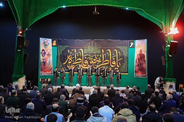 بزرگداشت شهید سلیمانی در زنجان‎‎