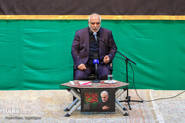 بزرگداشت شهید سلیمانی در زنجان‎‎