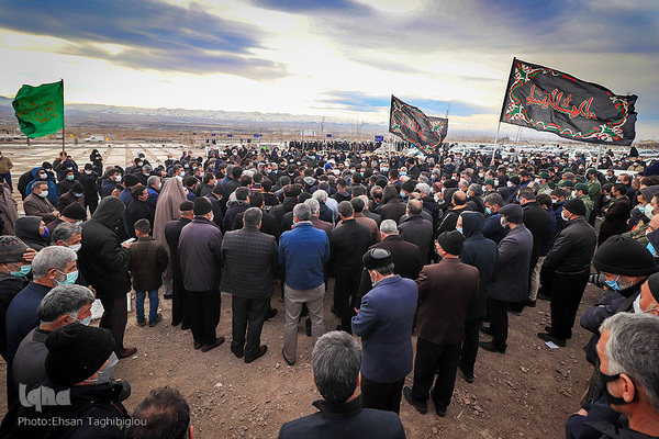 تشییع پیکر امام جمعه موقت زنجان‎‎