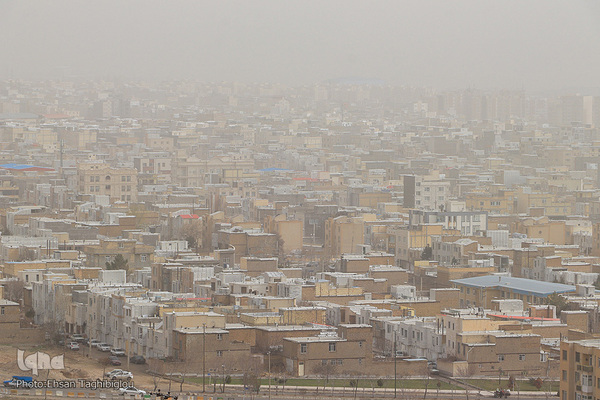 گرد و غبار در زنجان‎‎