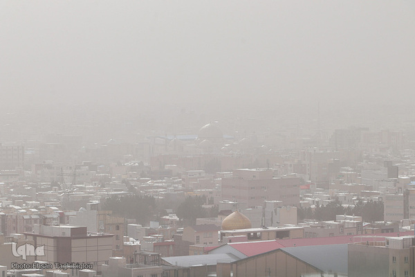 گرد و غبار در زنجان‎‎
