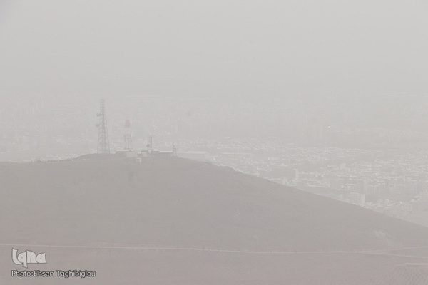 گرد و غبار در زنجان‎‎