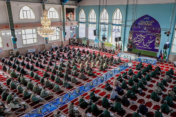 جمع خوانی قرآن توسط نیروهای مسلح در زنجان‎‎