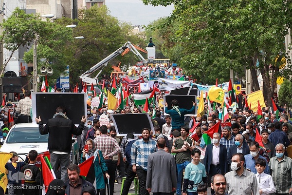 راهپیمایی روز جهانی قدس در زنجان