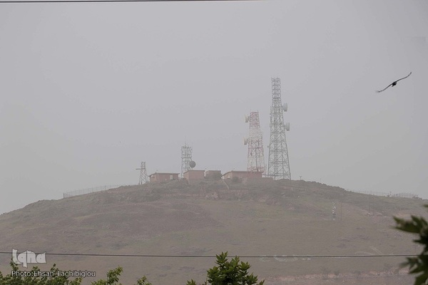 هجوم ریزگرد ها به زنجان‎‎