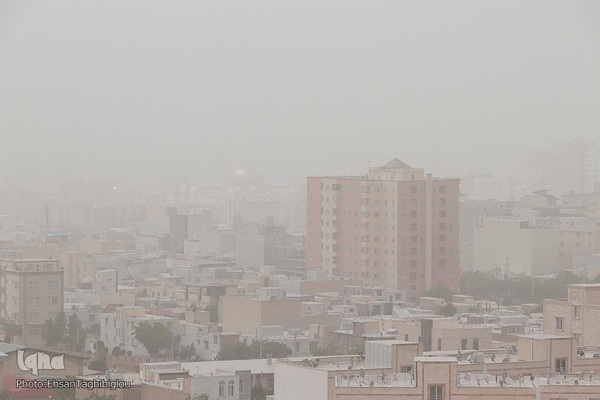 گرد و خاک شدید در زنجان‎‎