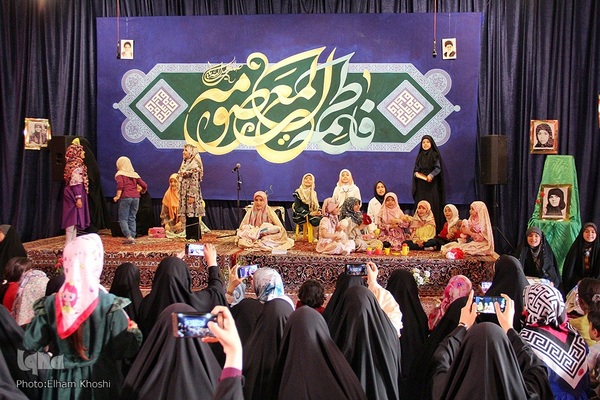 اجتماع عظیم دختران حاج قاسم‎‎ - زنجان