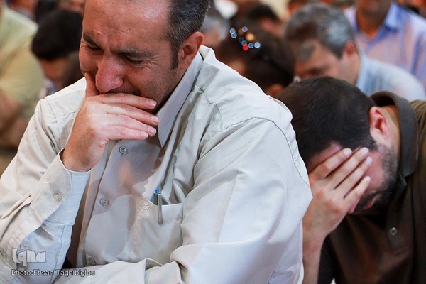 دعای عرفه در حسینیه اعظم زنجان