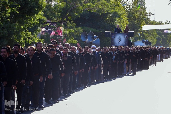 دسته عزاداری هیئت رزمندگان اسلام شهر زنجان