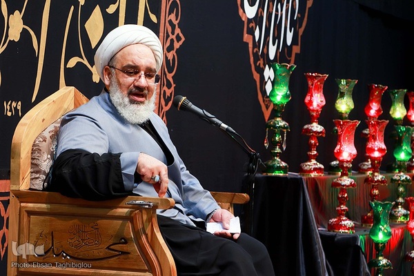 عزاداری شب چهارم محرم حسینیه اعظم زنجان‎‎