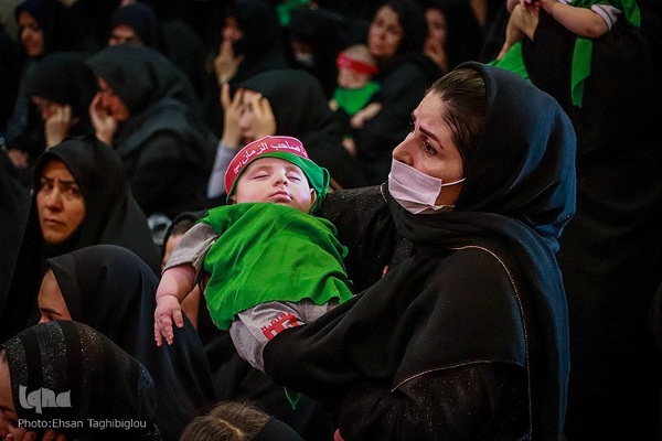 حسینیه ایران؛ سوگواره شیرخوارگان حسینی در زنجان