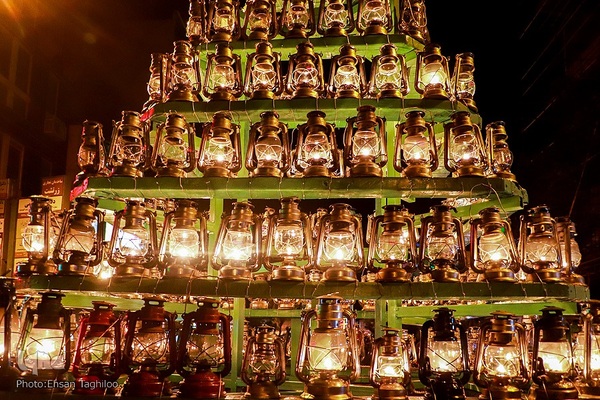 حسینیه ایران؛ دسته چلچراغ زنجان‎‎