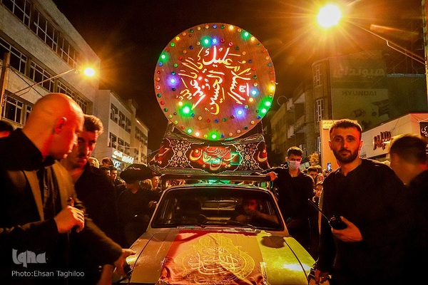 حسینیه ایران؛ دسته چلچراغ زنجان‎‎