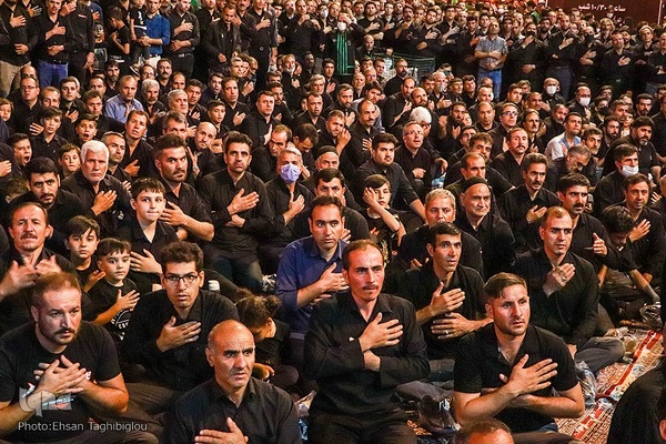 حسینیه ایران؛ عزاداری شب هشتم محرم در زنجان‎‎