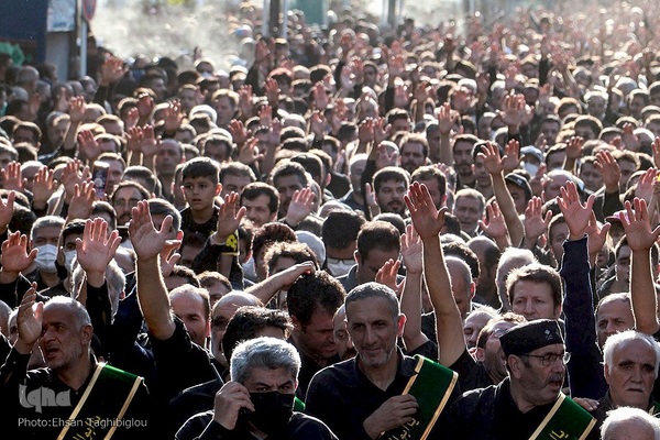 دسته عزاداری زینبیه اعظم زنجان در یوم الزینب