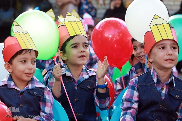 آیین جشن غنچه‌ها در پیش دبستانی امام حسن مجتبی(ع)