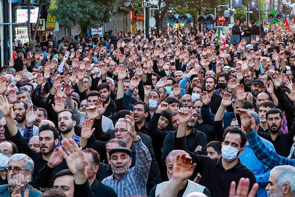 عزاداری رحلت پیامبر در زنجان