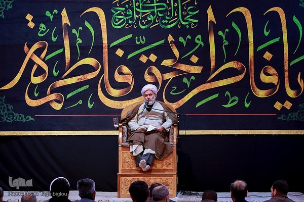 سخنرانی حجت السلام والمسلمین طائب در حسینیه اعظم زنجان