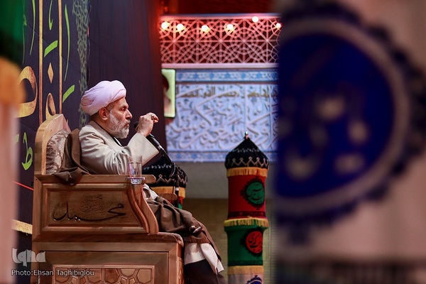 سخنرانی حجت السلام والمسلمین طائب در حسینیه اعظم زنجان