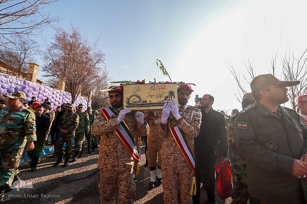 تشییع شهدا در زنجان‎‎