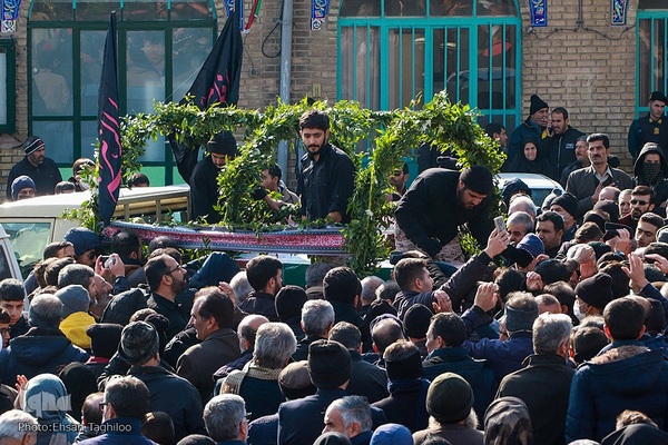 تشییع شهدا در زنجان‎‎