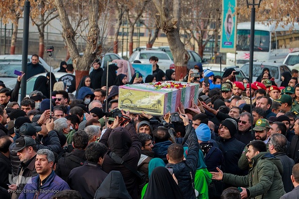 تشییع شهدا در زنجان‎‎