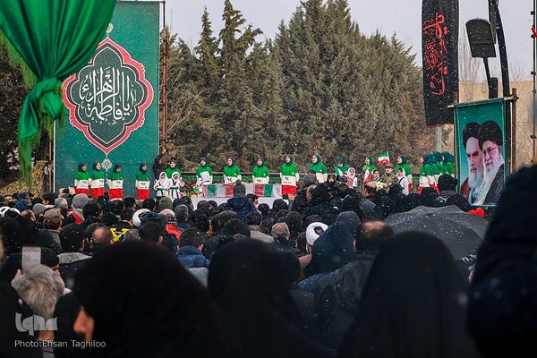 تشییع شهدا در زنجان‎‎