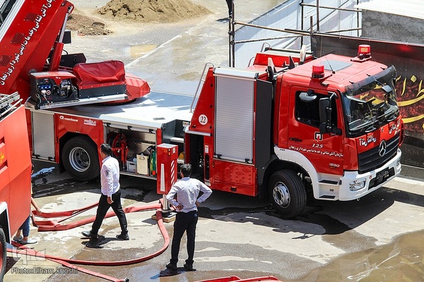 سیاه‌پوشان حسینیه اعظم زنجان