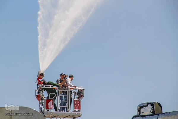 سیاه‌پوشان حسینیه اعظم زنجان