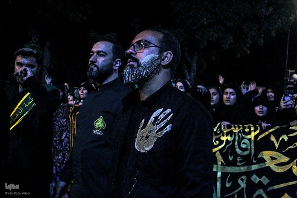 دسته عزاداران هیئت ثارالله زنجان