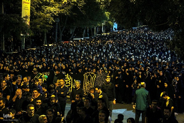 دسته عزاداران هیئت ثارالله زنجان