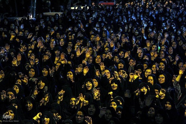 دسته عزاداران هیئت ثارالله زنجان