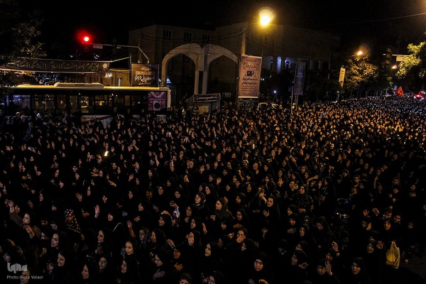 دسته عزاداران هیئت ثارالله زنجان