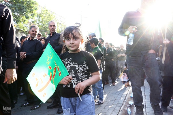 اجتماع بزرگ عزاداران در دسته حسینیه اعظم زنجان