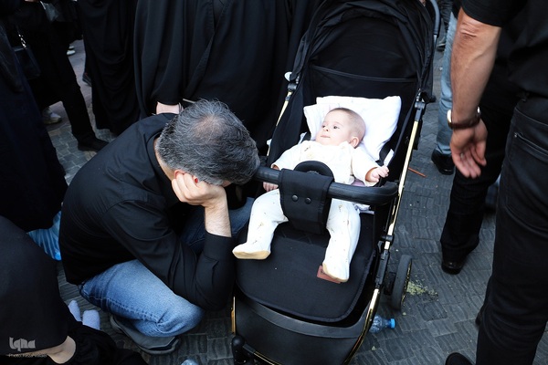 اجتماع بزرگ عزاداران در دسته حسینیه اعظم زنجان