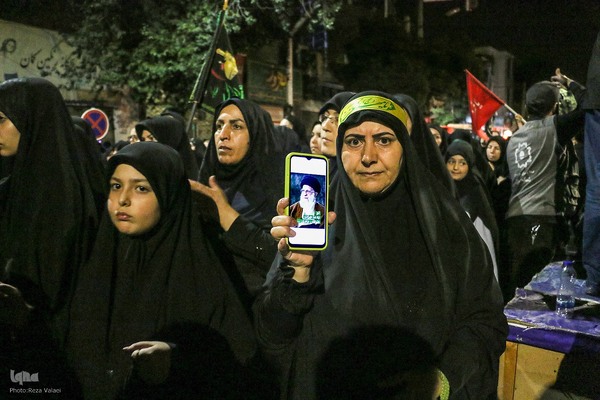 دسته عزاداری هیئت فاطمیون زنجان در شب عاشورا