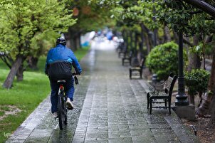 Une pluie printanière apporte la fraîcheur à Téhéran+photos