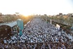 An gudanar da Sallar Eid al-Adha a hubbarori biyu
