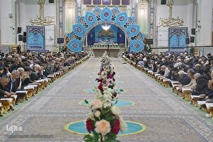 Majlis tilawah Tartil Bulan Suci Ramadhan di Makam Hazrat Masumah (AS)