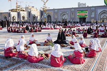Em Imagens: Santuário do Imam Reza(a.s) Recebe Milhares de Jovens Estudantes do Alcorão