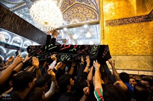 Katika Picha: Mazishi ya Mke wa Ayatullah Sistani Yafanyika Karbala