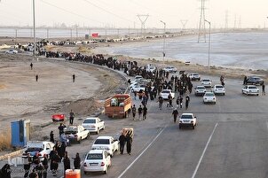 Ҳаракати корвонҳои пиёдаравии Арбаин ба самти ҷануб