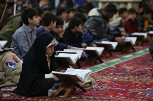 محفل قرآنی بناب، شمال مغربی ایران میں منعقد