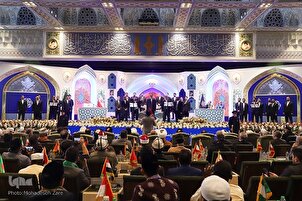 مشھد میں ایران کے اکتالیسویں قرآنی مقابلوں کی افتتاحی تقریب